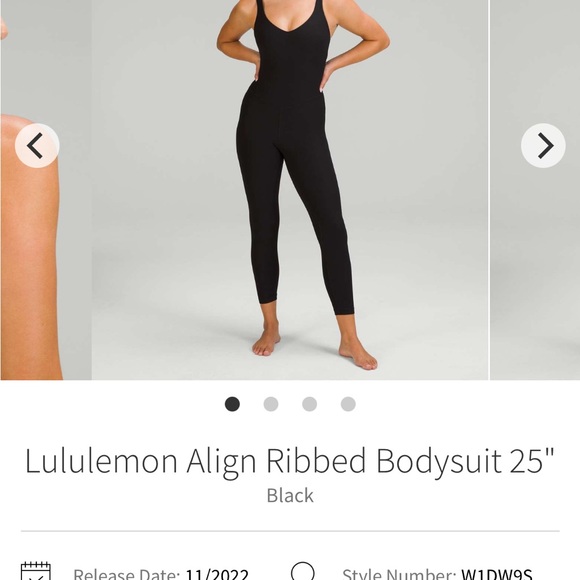 lululemon athletica Pants - Lululemon Athletica Black Bodysuit